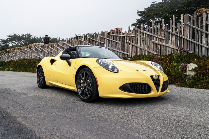 2016 Alfa Romeo 4C Spider Coupe Exterior