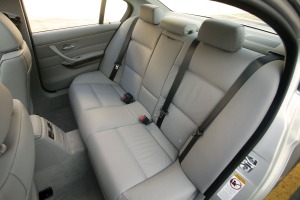 2007 BMW 3 Series 335i Sedan Rear Interior