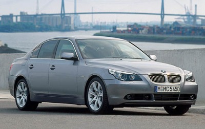2006 BMW 5 Series 550i Sedan; European Model Shown