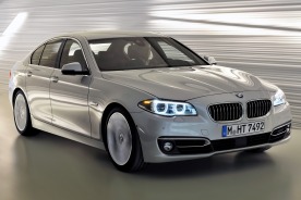 2016 BMW 5 Series 535i Sedan Exterior. Luxury Line Package Shown.