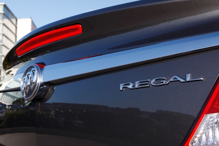 2013 Buick Regal Sedan Rear Badge