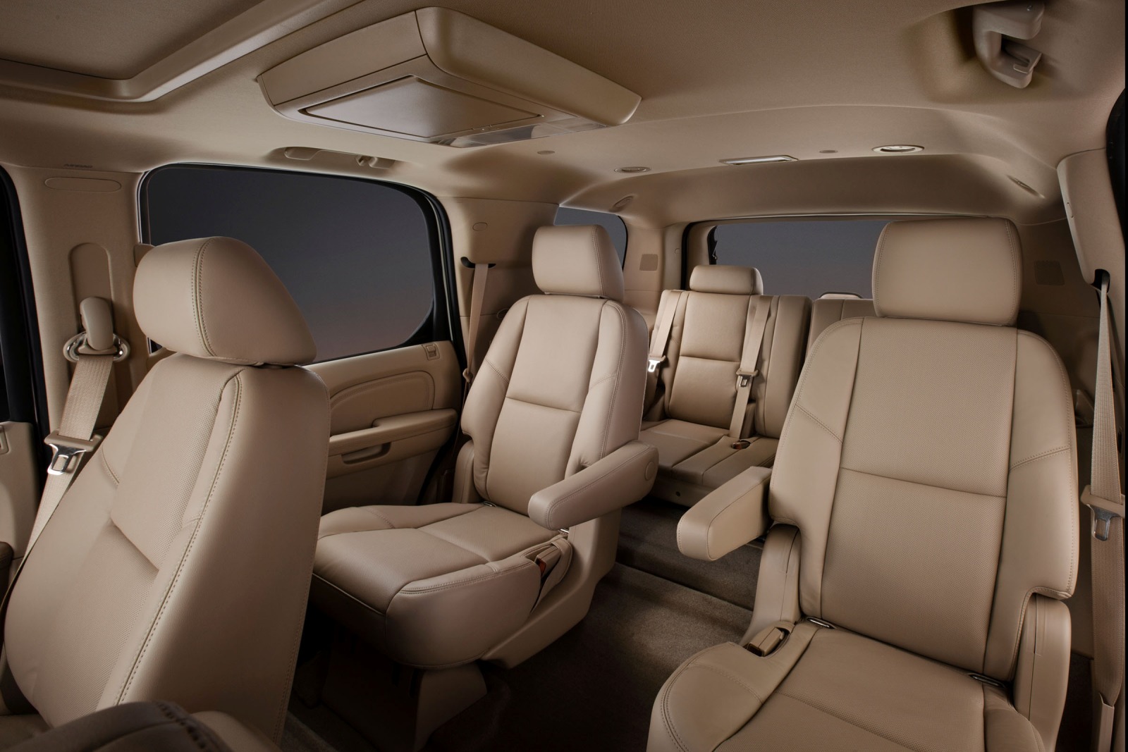 2012 Cadillac Escalade 4dr SUV Rear Interior
