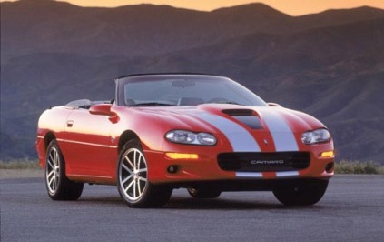 2002 Chevrolet Camaro 2dr Convertible 35th anniversary edition with SS package Shown