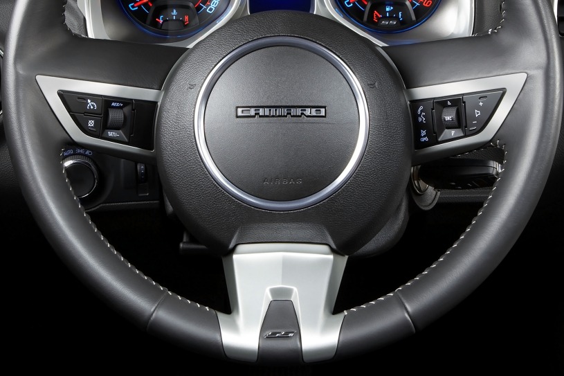 2012 Chevrolet Camaro SS Coupe Steering Wheel Detail