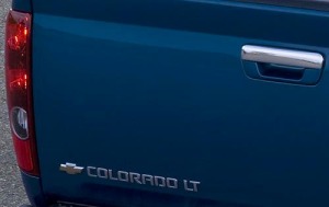 2009 Chevrolet Colorado LT Rear Badging