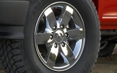 2009 Chevrolet Colorado LT Z71 Wheel Detail