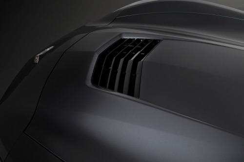 2014 Chevrolet Corvette Stingray Convertible Hoodvent Detail