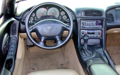 2000 Chevrolet Corvette Convertible Interior w/Auto
