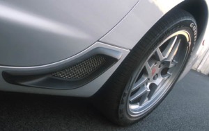 2001 Chevrolet Corvette Z06 Rear Brake Cooling Duct
