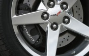 2005 Chevrolet Corvette Brake Caliper and Rotor Detail