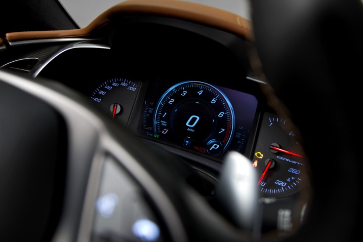 2017 Chevrolet Corvette Stingray w/3LT Convertible Gauge Cluster