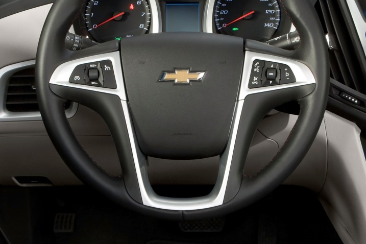 2012 Chevrolet Equinox LTZ 4dr SUV Steering Wheel Detail