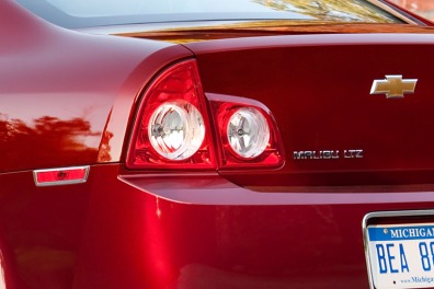 2012 Chevrolet Malibu LTZ Sedan Rear Badge