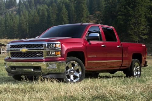2014 Chevrolet Silverado 1500 LTZ Crew Cab Pickup Exterior