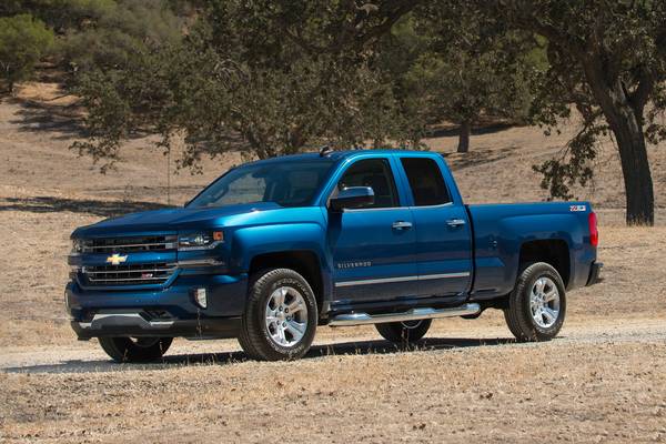 2018 Chevrolet Silverado 1500 Z71 LTZ Extended Cab Pickup Exterior Shown