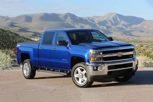 2017 Chevrolet Silverado 2500HD LTZ Crew Cab Pickup Exterior Shown