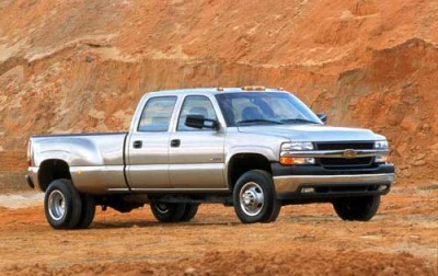 2002 Chevrolet Silverado 3500 HD 4x4 4dr Crew Cab Shown