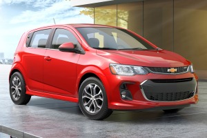 2017 Chevrolet Sonic LT 4dr Hatchback Exterior Shown