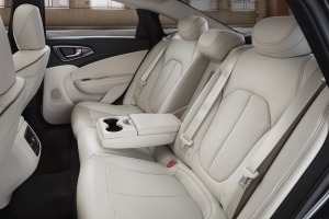 2015 Chrysler 200 C Sedan Rear Interior