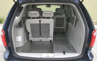 2005 Chrysler Town and Country Cargo Area