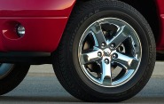2008 Dodge Ram Pickup 1500 Laramie Wheel Detail