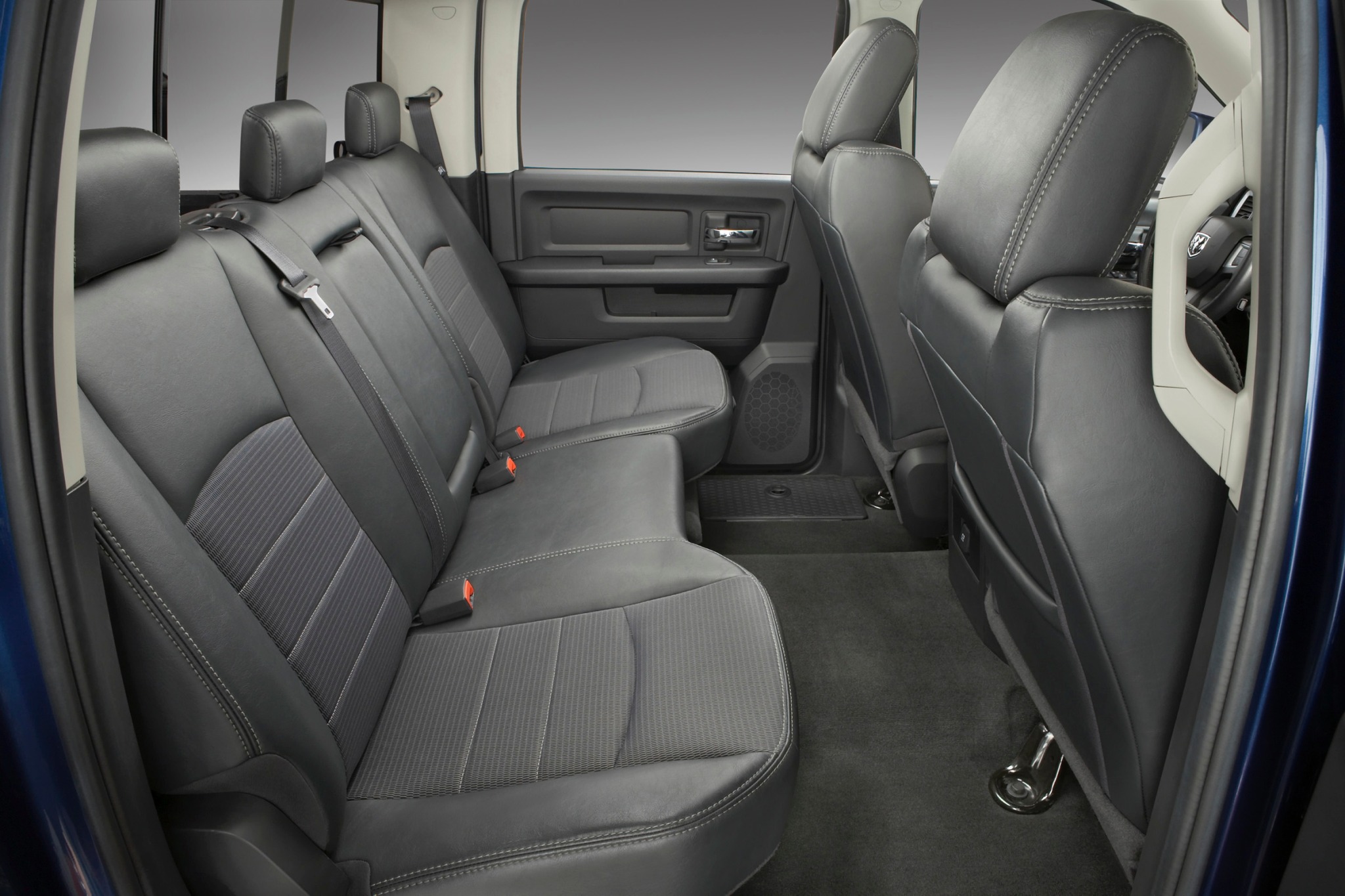 2010 Dodge Ram Pickup 1500 SLT Crew Cab Pickup Rear Interior