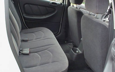 2001 Dodge Stratus Rear Interior