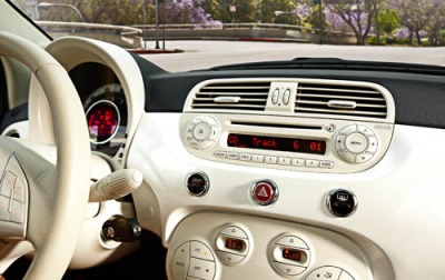 2012 Fiat 500 Pop Dashboard
