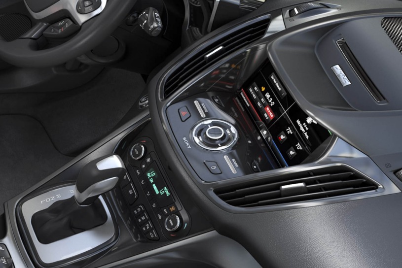 2014 Ford C-Max Hybrid SEL Wagon Center Console