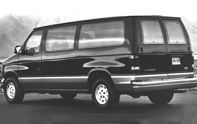 1992 Ford E-150 2 Dr Chateau Club Wagon