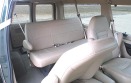 2001 Ford Econoline Wagon E-150 XLT Rear Interior