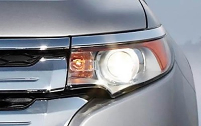 2011 Ford Edge Headlamp Detail
