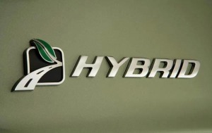 2008 Ford Escape Hybrid Badging