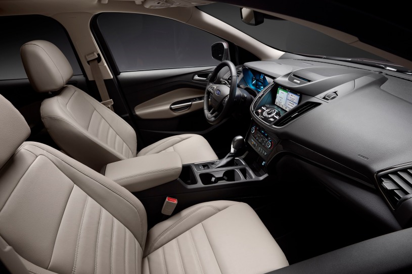 2017 Ford Escape Titanium 4dr SUV Interior Shown