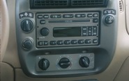 2001 Ford Explorer Sport  Audio and HVAC Controls