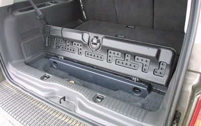 2002 Ford Explorer Limited Cargo Area Shown