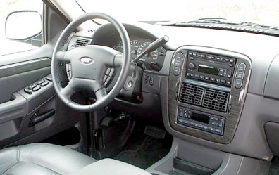 2002 Ford Explorer Limited Interior Shown