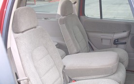 2002 Ford Explorer Rear Interior