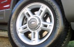 2002 Ford Explorer XLT 2WD Wheel Detail Shown