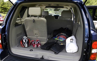 2006 Ford Explorer Limited Cargo Area