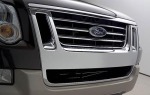 2008 Ford Explorer Eddie Bauer Front Grille and Badging Detail