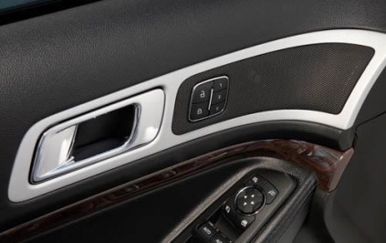 2012 Ford Explorer Limited Interior Trim Detail