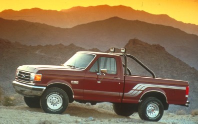 1991 Ford F-150 2 Dr XL 4WD Standard Cab SB