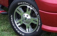 2007 Ford F-150 FX2 Wheel Detail Shown