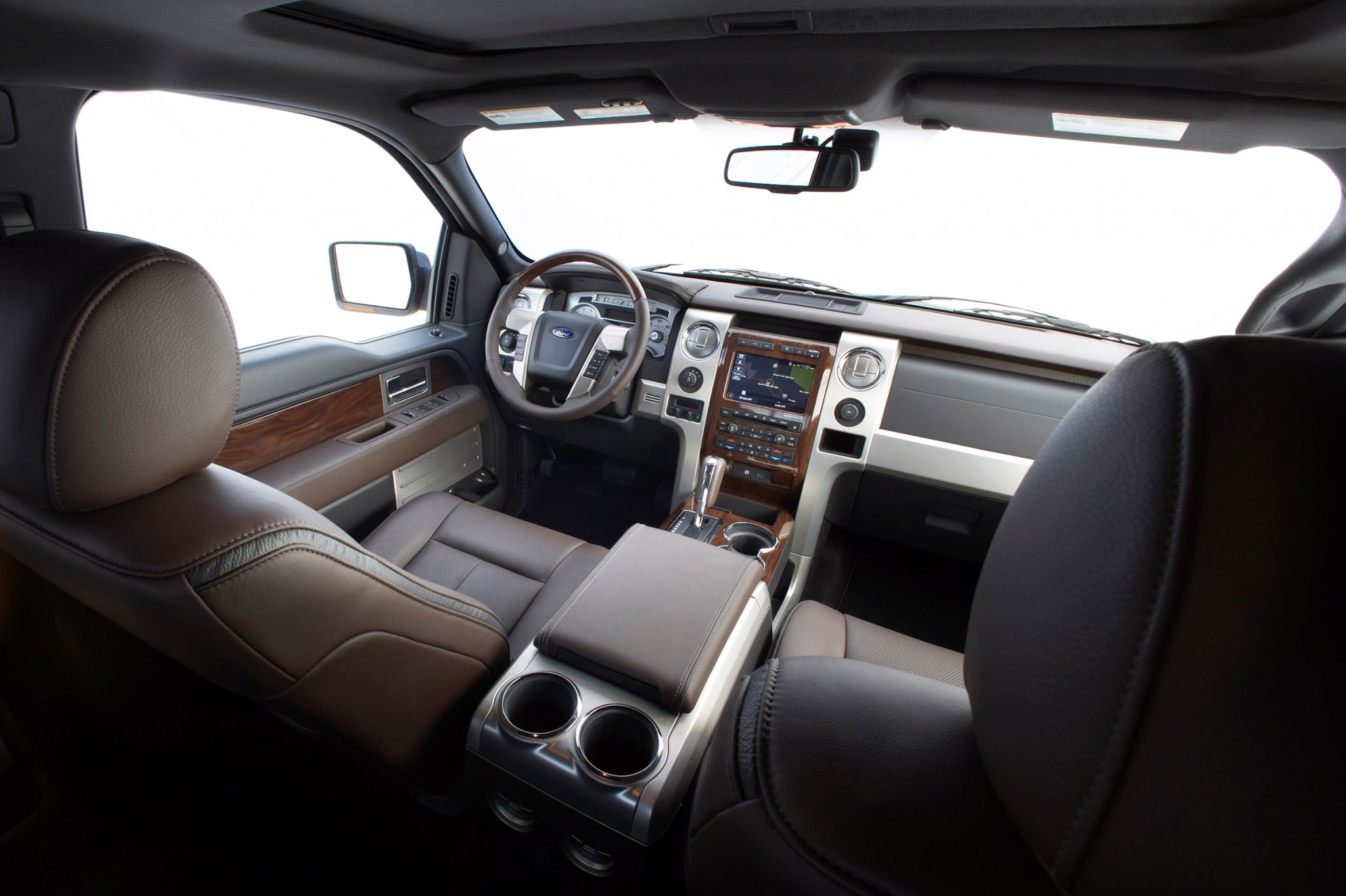 2010 Ford F-150 Platinum Crew Cab Pickup Interior
