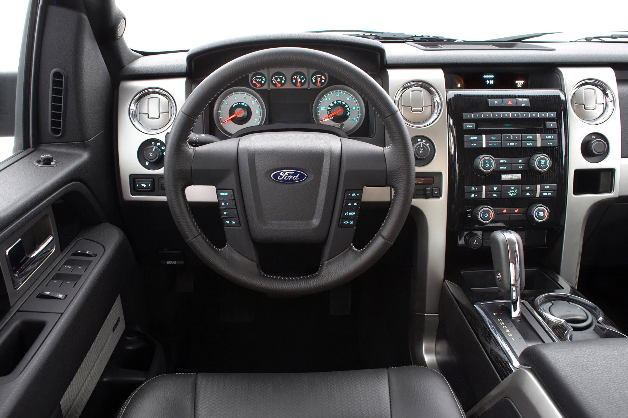 2010 Ford F-150 FX4 Extended Cab Pickup Dashboard