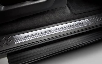 2011 Ford F-150 Harley-Davidson Door Sill Detail