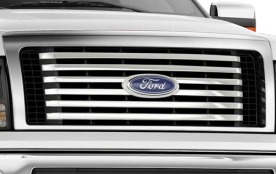 2011 Ford F-150 Lariat Limited Front Grille and Badging