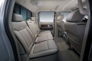 2012 Ford F-150 Platinum Crew Cab Pickup Rear Interior