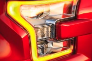 2017 Ford F-150 Platinum Crew Cab Pickup Headlamp Detail
